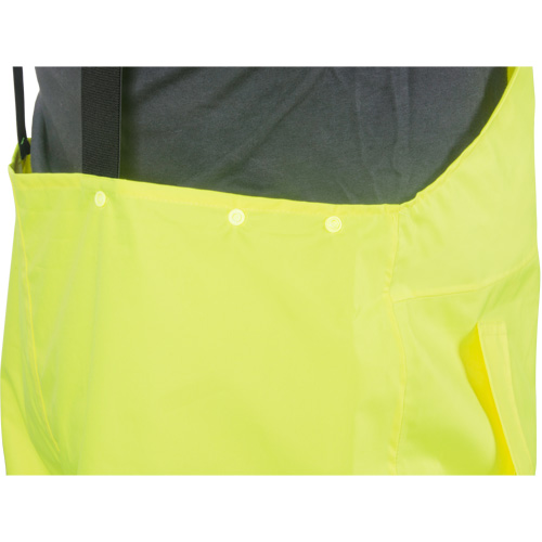 Salopette imperm&eacute;able RZ1000, Polyester, Petit, Jaune lime haute visibilit&eacute; Les Distributions ICE