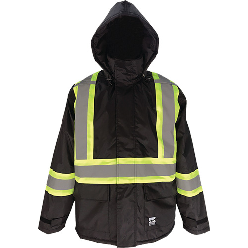 Manteau Open Road, Polyur&eacute;thane, Noir, Petit Les Distributions ICE