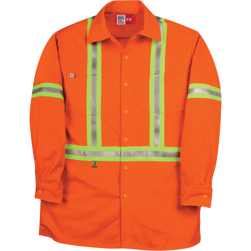 Chemise de travail industrielle Westex UltraSoft, Petit, Orange Les Distributions ICE