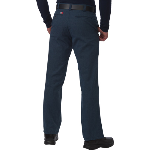 Pantalons de travail taille basse Westex UltraSoft, 28, x 30, Bleu marin, 12,4 cal/cm2 Les Distributions ICE