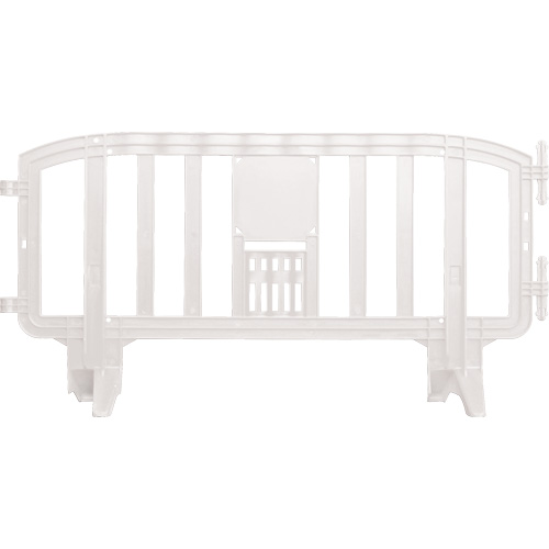Movit Barricade, Interlocking, 78" L x 39" H, White Les Distributions ICE