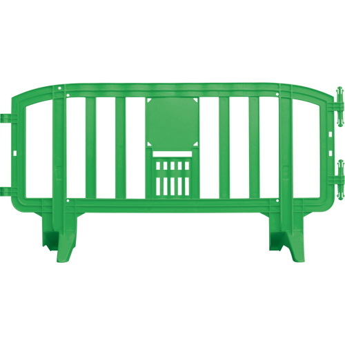 Barricade Movit, Emboîtables, 78" lo x 39" h, Vert Les Distributions ICE