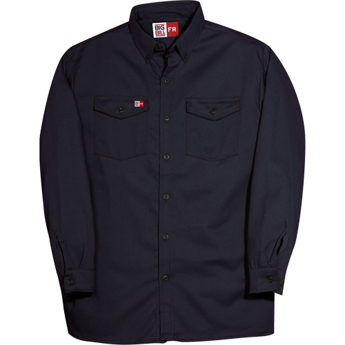 Westex UltraSoft&reg; Button Down Shirt, Small, Navy Blue Les Distributions ICE