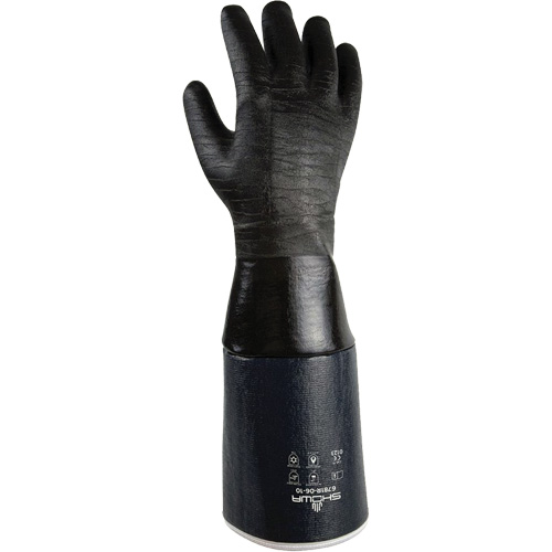 Gants r&eacute;sistants &agrave; la chaleur 6781R-06-10, Coton/N&eacute;opr&egrave;ne, 10/Grand, Prot&egrave;ge jusqu'&agrave; 500° F (260° C) Les Distributions ICE
