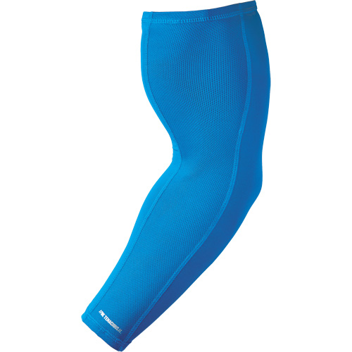 Chill-Its&reg; 6690 Cooling Arm Sleeves, 17", Polyester, Blue Les Distributions ICE