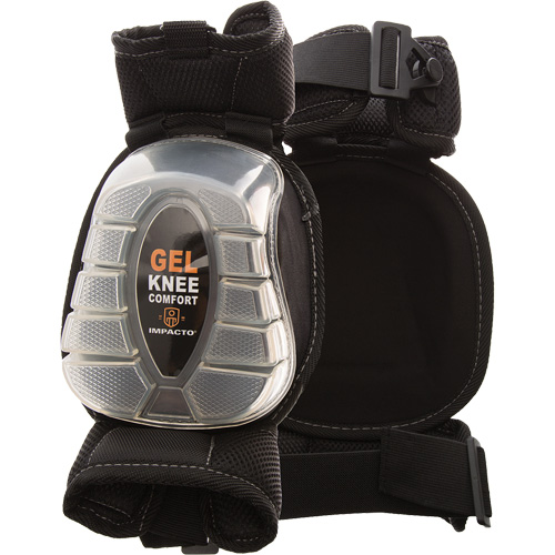 Gel-Pro Articulating Knee Pads, Buckle Style, Plastic Caps, Gel Pads Les Distributions ICE