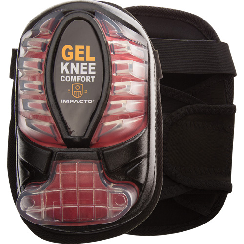All-Terrain Knee Pads, Hook and Loop Style, Plastic Caps, Gel Pads Les Distributions ICE