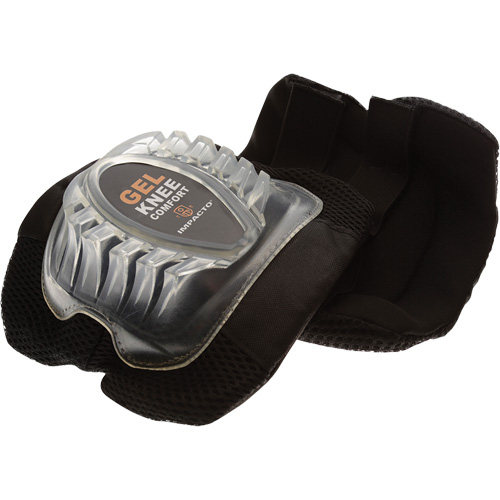 All-Terrain Knee Pads, Hook and Loop Style, Plastic Caps, Gel Pads Les Distributions ICE