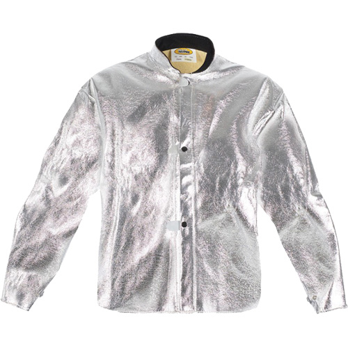 Heat Resistant Jacket, Medium, Aluminized Kevlar&reg; Les Distributions ICE