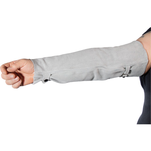 Welder's Heat Resistant Sleeves, 24" L, Pearl Grey Les Distributions ICE