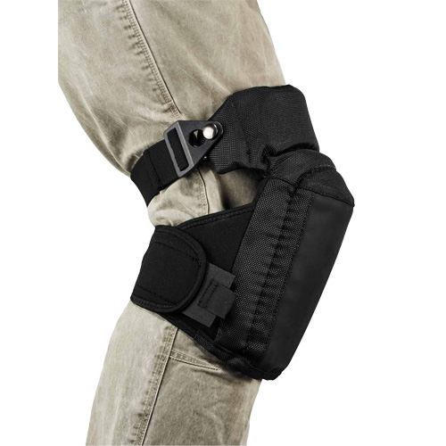 ProFlex&reg; 450 Comfort Hinged Soft Cap Knee Pads, Buckle Style, Rubber Caps, Foam/Gel Pads Les Distributions ICE