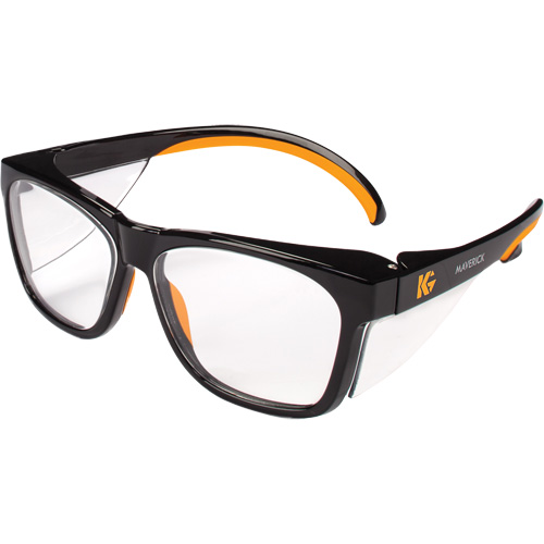 KleenGuard Safety Glasses, Clear Lens, Anti-Reflective, ANSI Z87+ Les Distributions ICE