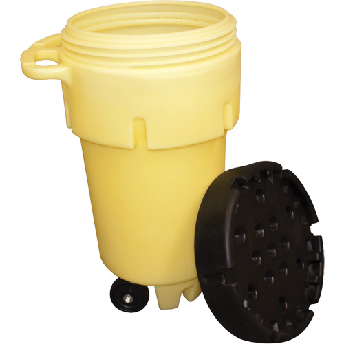 Contenant sur roues Poly-Spillpack, 50 gal. US, Mobile Les Distributions ICE