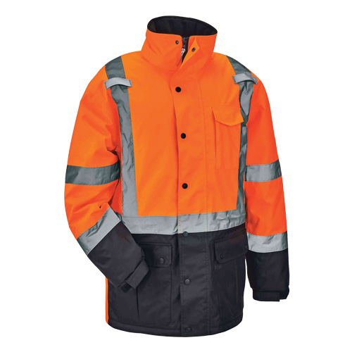 GloWear&reg; 8384 Type R Thermal Parka, High Visibility Orange, Large Les Distributions ICE