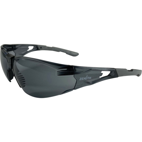 Z2900 Series Safety Glasses, Grey/Smoke Lens, Anti-Scratch, ANSI Z87+/Meets/Exceeds CSA Z94.3 Les Distributions ICE