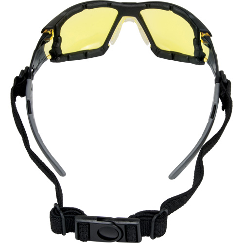 Lunettes de s&eacute;curit&eacute; s&eacute;rie Z2900 avec joint en mousse, Lentille Ambr&eacute;e, Anti-&eacute;gratignures, ANSI Z87+/R&eacute;pond ou surpasse la norme CSA Z94.3 Les Distributions ICE