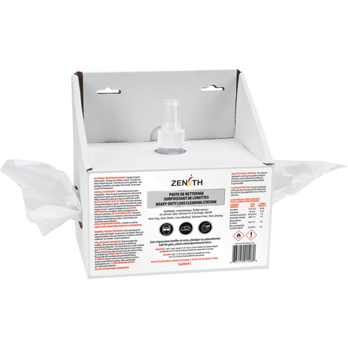Poste jetable de premi&egrave;re qualit&eacute; pour nettoyage de lentilles, Carton, 8" lo x 4" p x 8" h Les Distributions ICE
