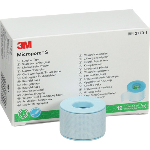 Ruban chirurgical Micropore S, Non m&eacute;dical, 16-1/2' lo x 1" la Les Distributions ICE