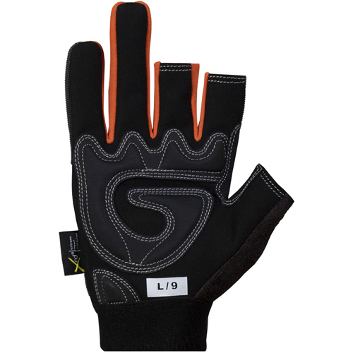 Gants de cadreurs avec doigts d&eacute;couverts Clutch Gear, Paume Synth&eacute;tique, Taille Petit Les Distributions ICE