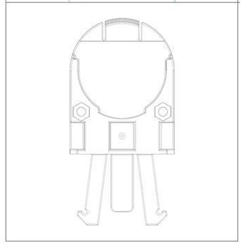 Adaptateur de casque de s&eacute;curit&eacute; pour serre-t&ecirc;tes VeriShield de Howard Leight Les Distributions ICE