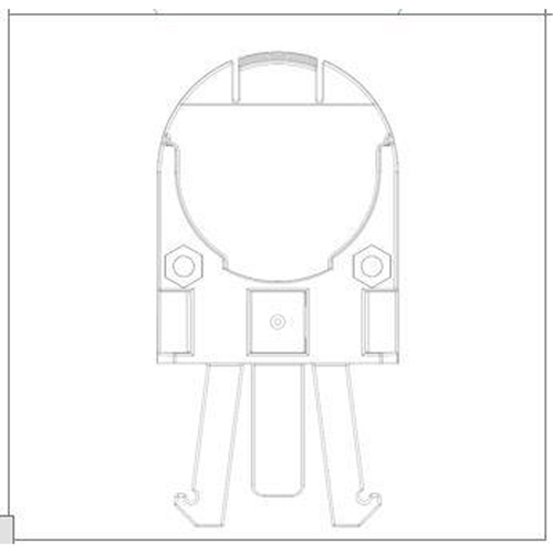 Adaptateur de casque de s&eacute;curit&eacute; pour serre-t&ecirc;tes VeriShield de Howard Leight Les Distributions ICE