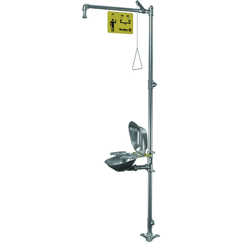 Halo Shower & Eye/Face Wash Unit, Pedestal Les Distributions ICE