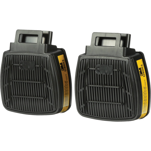 Secure Click Respirator Cartridge, Gas/Vapour Cartridge, Organic Vapour/Acid Gas Les Distributions ICE
