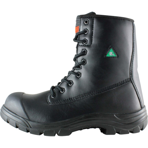 Storm Work Boots, Leather, Steel Toe, Size 7, Impermeable Les Distributions ICE