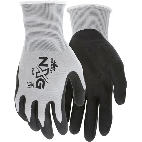 NXG&reg; Coated Gloves, Large, Foam Nitrile Coating, 13 Gauge, Nylon Shell Les Distributions ICE