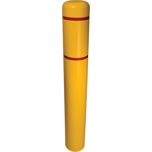 Couvre-bollard, 4" dia. x 54" l, Jaune Les Distributions ICE