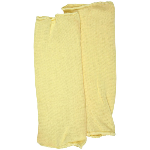 Cut Pro&reg; Single Ply Cut Resistant Sleeve, Kevlar&reg;, 10", ASTM ANSI Level A2, Yellow Les Distributions ICE