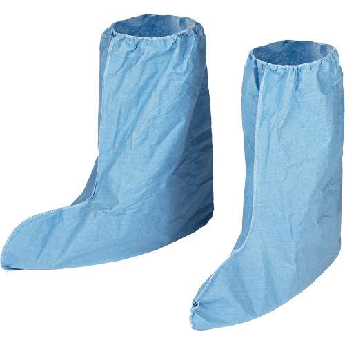 Couvre-bottes ignifuges Pyrolon Plus 2, T-Grand, Tissu ignifug&eacute;, Bleu Les Distributions ICE