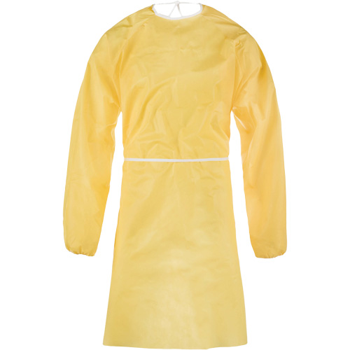 Blouse ChemMax 1, Taille unique, Jaune, Poly&eacute;thyl&egrave;ne/Polypropyl&egrave;ne Les Distributions ICE