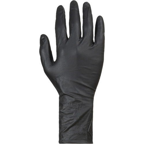 Gants jetables KeepKleen, Grand, Nitrile, 8 mils, Sans poudre, Noir Les Distributions ICE
