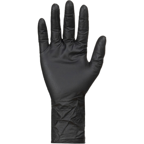 Gants jetables KeepKleen, Grand, Nitrile, 8 mils, Sans poudre, Noir Les Distributions ICE