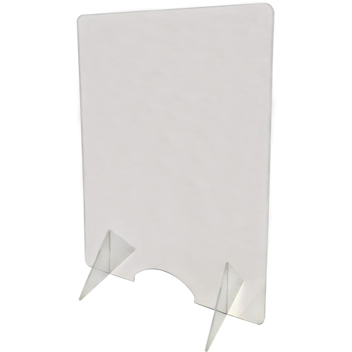 Countertop Safety Shield, 24" W x 32" H Les Distributions ICE