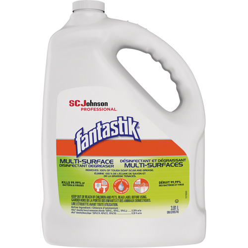 D&eacute;sinfectant et d&eacute;graissant multisurface professionnel Fantastik, 3,78 L, Cruche Les Distributions ICE