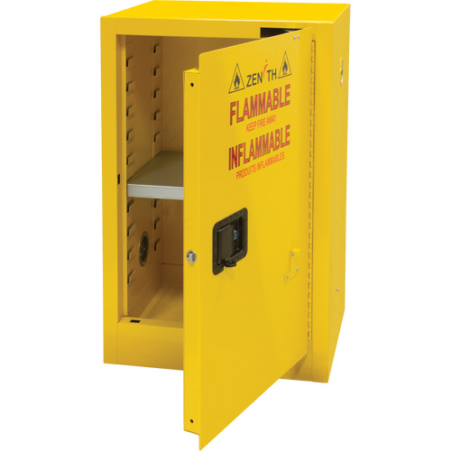 Armoire pour produits inflammables, 12 gal., 1 Porte(s), 23" La x 35" h x 18" p Les Distributions ICE