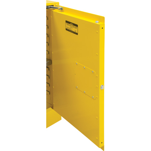 Armoire pour produits inflammables, 12 gal., 1 Porte(s), 23" La x 35" h x 18" p Les Distributions ICE