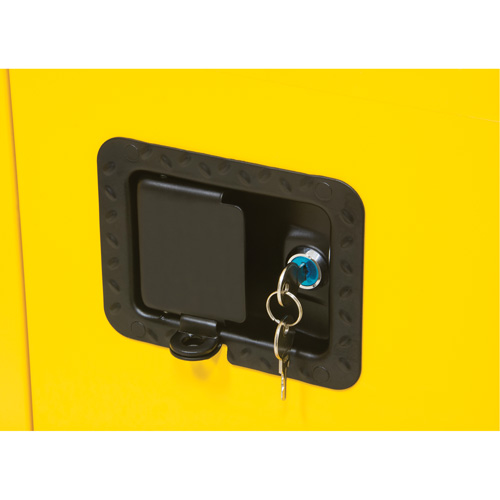 Armoire pour produits inflammables, 12 gal., 1 Porte(s), 23" La x 35" h x 18" p Les Distributions ICE