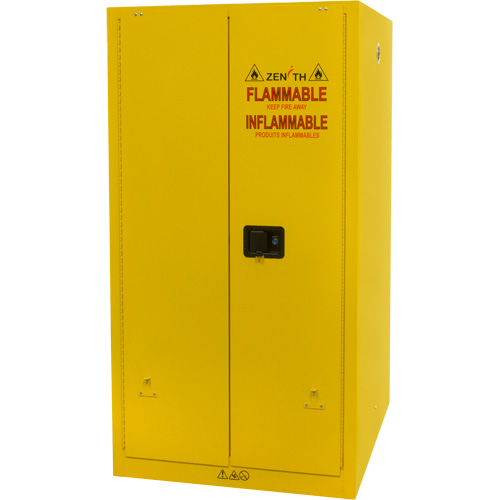 Armoire pour produits inflammables, 60 gal., 2 Porte(s), 34" La x 65" h x 34" p Les Distributions ICE