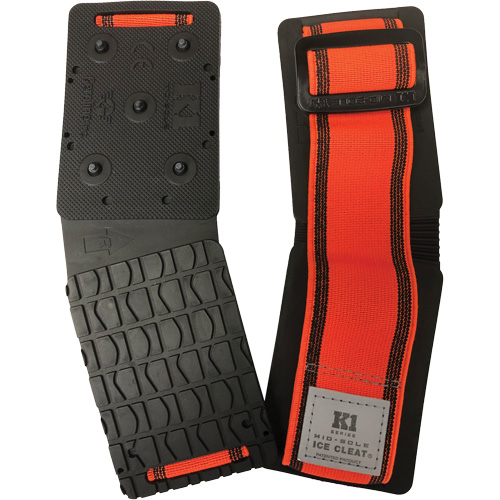 Crampons &agrave; glace minces mi-semelles, Carbure de tungst&egrave;ne, Traction Crampon, Taille unique Les Distributions ICE