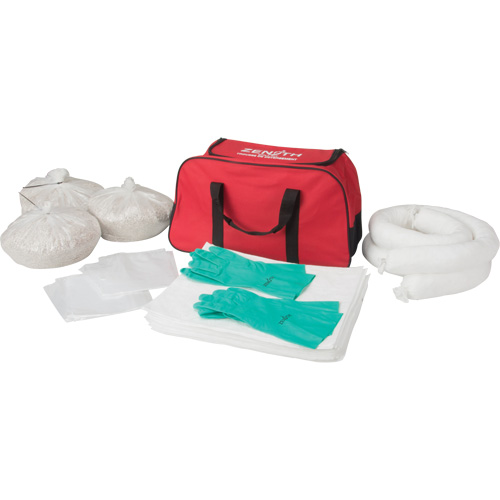 Premium Spill Kit, Oil Only, Bag, 10 US gal. Absorbancy Les Distributions ICE
