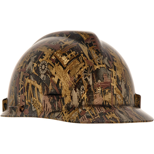 V-Gard&reg; Hydro Dip Hard Hat, Meets CSA Type 1, Ratchet Suspension, Non-Vented Les Distributions ICE