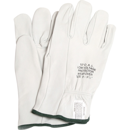 Leather Protector Gloves, Size 8, 10" L Les Distributions ICE