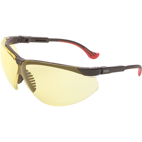 Lunettes de s&eacute;curit&eacute; Uvex HydroShield Genesis XC, Lentille Ambr&eacute;e, Antibu&eacute;e/Anti-&eacute;gratignures, ANSI Z87+/R&eacute;pond ou surpasse la norme CSA Z94.3 Les Distributions ICE