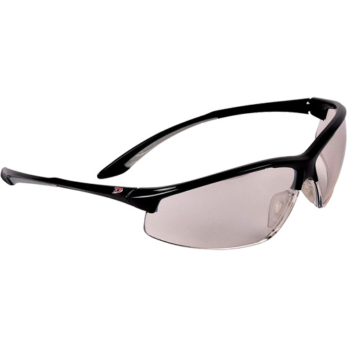 Dynamic Hummingbird Semi-Rimless Safety Glasses, Indoor/Outdoor Mirror Lens, Anti-Fog, ANSI Z87+/Meets/Exceeds CSA Z94.3 Les Distributions ICE