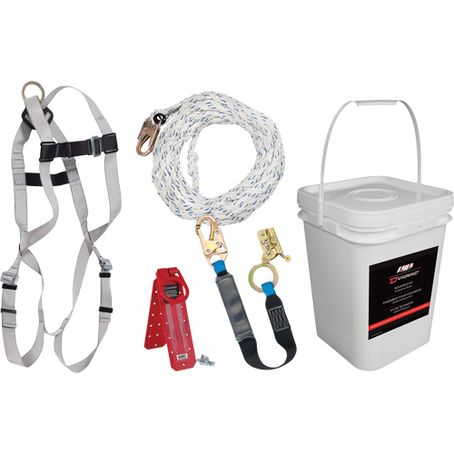 Dynamic Fall Protection Kit, Roofer's Kit Les Distributions ICE