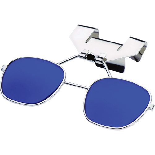 Lentilles sur pince pivotante Klip Lift s&eacute;rie 880 d'Uvex pour casques de s&eacute;curit&eacute; Les Distributions ICE