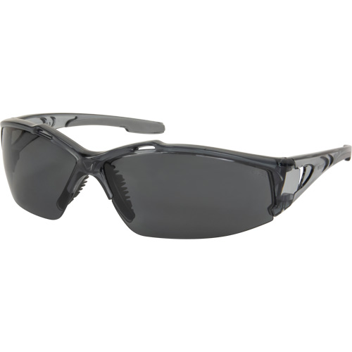 Lunettes de s&eacute;curit&eacute; de s&eacute;rie Z3400, Lentille Grise/fum&eacute;e, Anti-&eacute;gratignures/Polaris&eacute;, ANSI Z87+/R&eacute;pond ou surpasse la norme CSA Z94.3 Les Distributions ICE